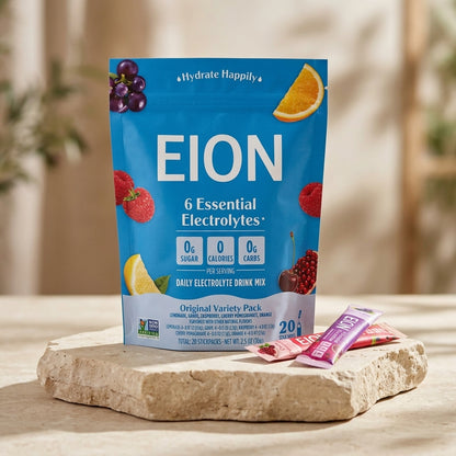 EION® Електроліти 6-в-1 без цукру — 20 стіків